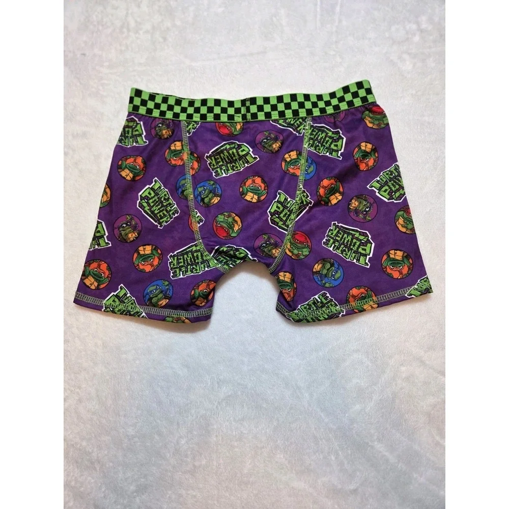 211 TMNT Mutant Mayhem Boys Boxer Briefs 4 Pack Size L 10/12 Ninja Turtles